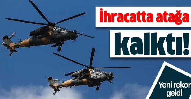 Savunma sanayii ihracatta atağa kalktı