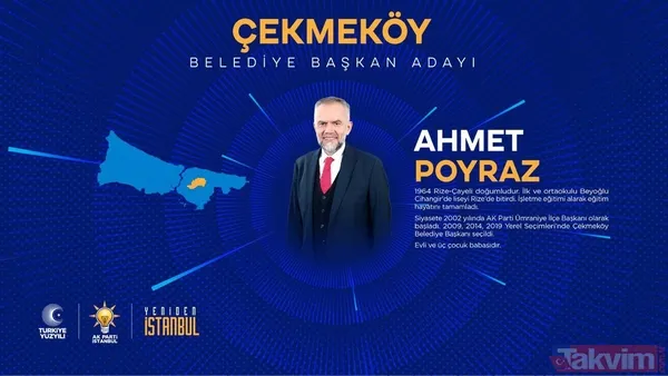 İstanbul’da hangi ilçeye kim aday oldu? Başkan Erdoğan Cumhur İttifakı’nın adaylarını açıkladı… İsim isim ilçe ilçe tam liste - 35