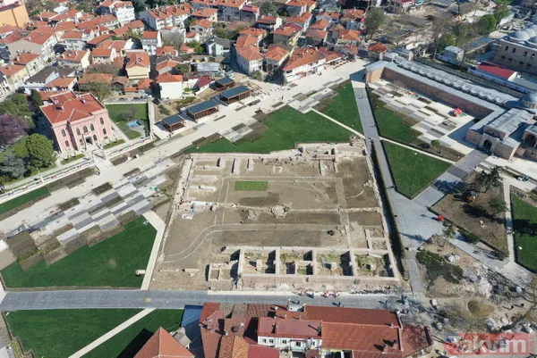 Mimar Sinan'ın ustalık eseri Selimiye Camisi'nin tüm ihtişamı meydan projesiyle ortaya çıktı - 21