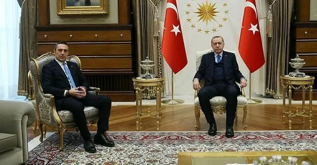Başkan Erdoğan Koç’u kabul etti