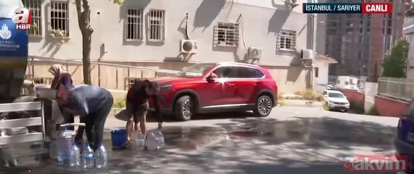 İstanbul'da 90'ları aratmayan görüntüler! Sular kesik... Mahalleli elde bidon tanker peşinde koşuyor: Perişan haldeyiz - 5