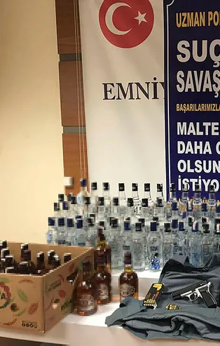 Son dakika: Maltepe'de sahte içki operasyonu