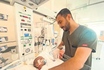 Saniyelerle hayata tutundu