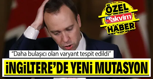 Son dakika: İngiltere'de mutasyona uğramış koronavirüsün daha bulaşıcı olan yeni varyantı tespit edildi