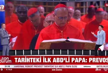 Beyaz dumandan ABD’li papa çıktı!