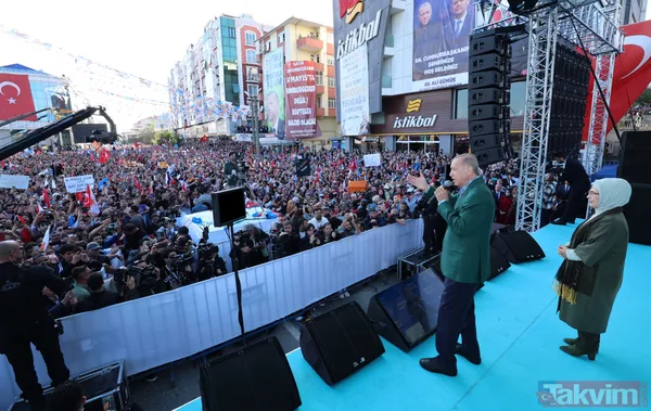 Başkan Erdoğan Tekirdağ'daki coşkulu kalabalıkla bir araya geldi! "Tekirdağ'ı 14 Mayıs akşamı daha çok seveceğiz" - 8
