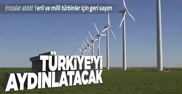 Yerli ve milli türbinler için geri sayım başladı! Tüm ülkeyi aydınlatacak