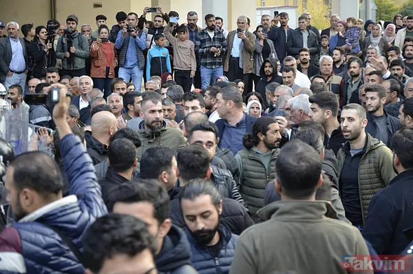 Halfeti Belediyesi önünde polise taşla saldıran 8 terör yandaşı yakalandı! - 4