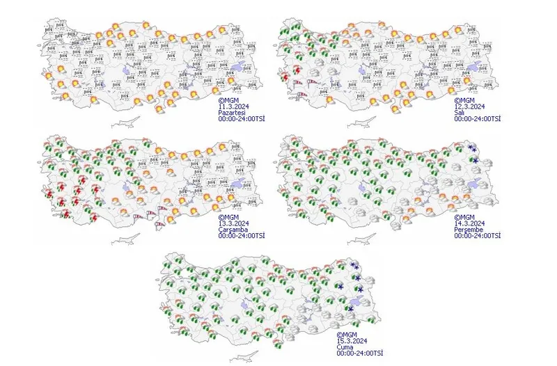 HAVA DURUMU | Meteoroloji'den İstanbul için flaş uyarı! Yarın başlıyor 4 gün sürecek! Bugün hava nasıl olacak? | 11 Mart 2024 hava durumu-2
