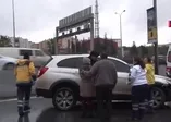 E-5'te kaza! Trafik kilit...
