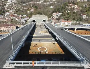 O yolun açılışına günler kaldı! Süre 5 dakikaya inecek
