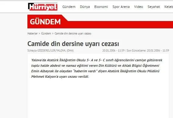 Muharrem Ince Namaz Ogreten Ogretmen Hakkinda Onerge Vermis Takvim