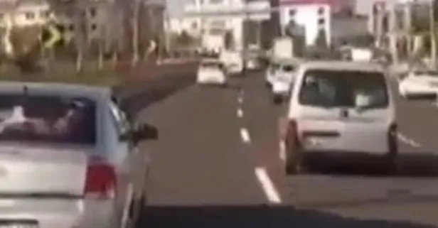 Ambulansa yol vermeyen 5 araca para cezası