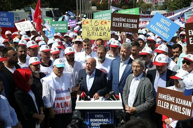 Sendikalar İBB'deki zulme karşı birleşti: Bolu'da nasıl kazandıysak İstanbul'da da kazanacağız