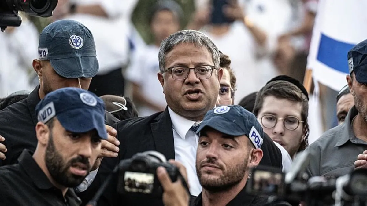 Siyonistlerin hapishane kavgası! Ben-Gvir'den alıkoyduğu Filistinlilerle ilgili skandal öneri