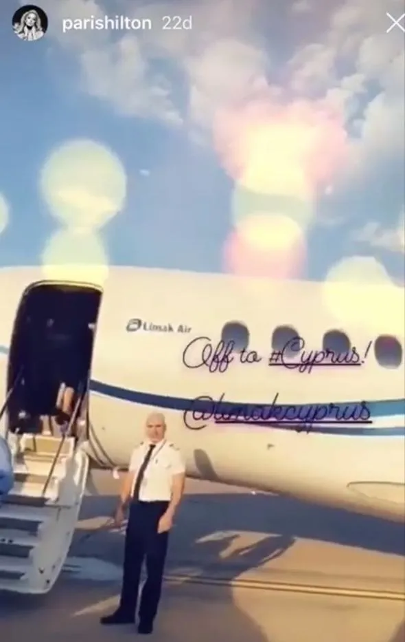 Paris Hilton turne için Kıbrıs'a geldi - 5