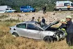 Konya’da acı olay! Tarlaya devrilen otomilde anne, bebeği ve kız kardeşi can verdi