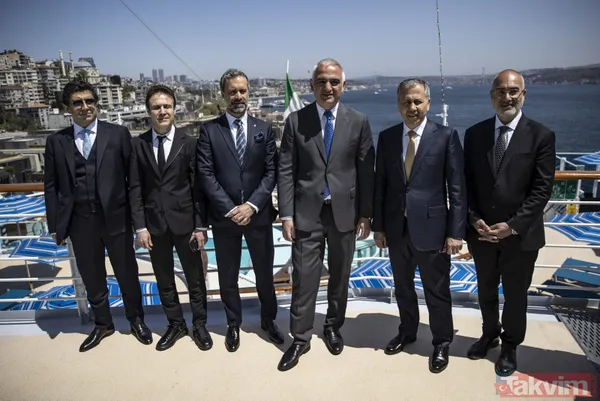 Türk limanlarına yanaşan en büyük yolcu gemisi Costa Venezia İstanbul'da! Bu yıl 250 cruise gemisi bekleniyor - 17