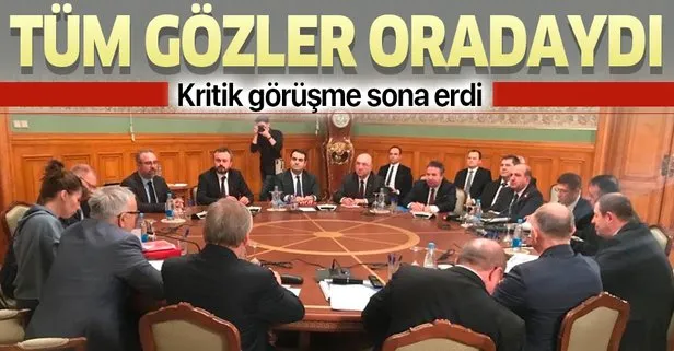 Ankara'daki kritik görüşme sona erdi