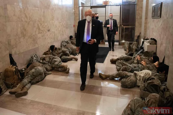 ABD'de tarihi günler! Trump'ın azil süreci görüşülürken Kongre kışlaya döndü - 3