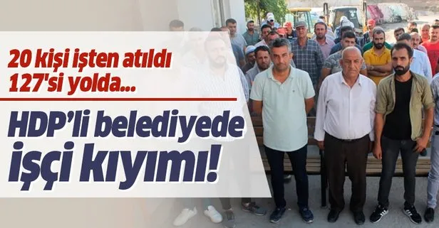 HDP’li Silopi belediyesinde işçi kıyımı! Şehit yakınları işten atıldı