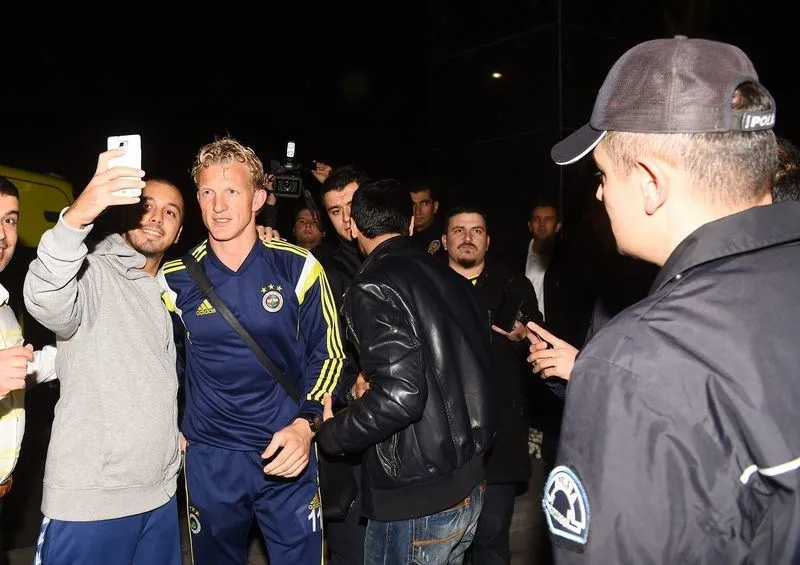 Dıego selfıe için mi geldi!