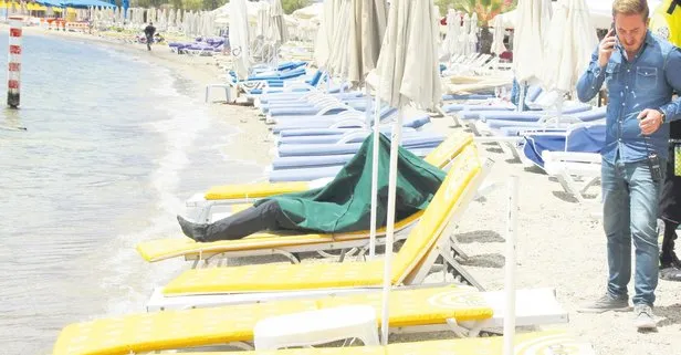 Görenler şok oldu! Plajdaki ceset