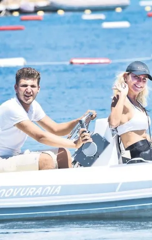 Ece Erken Bodrum’a demir attı