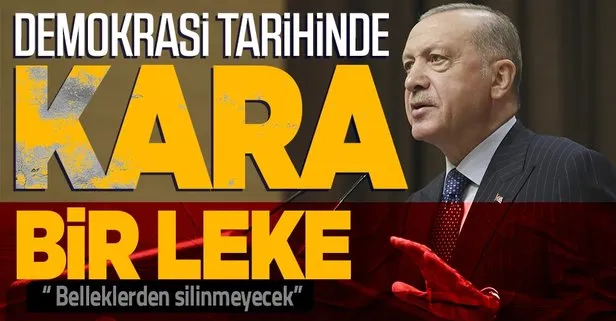 Son dakika: Başkan Recep Tayyip Erdoğan’dan ’Demokrasi Şehitleri’ için anlamlı mesaj