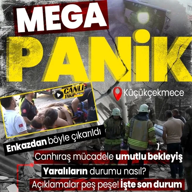Son dakika: İstanbul Küçükçekmece’de 3 katlı bina çöktü! 7 kişi enkazdan sağ çıkarıldı... 1 kişinin cansız bedenine ulaştık