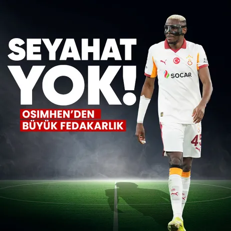Osimhen’den şampiyonluk için fedakarlık