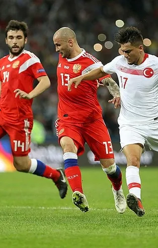 Rusya: 2 - Türkiye: 0 | Maç Sonucu