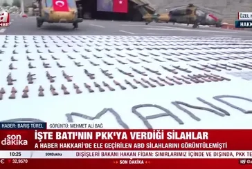 İşte Batı'nın PKK'ya verdiği silahlar