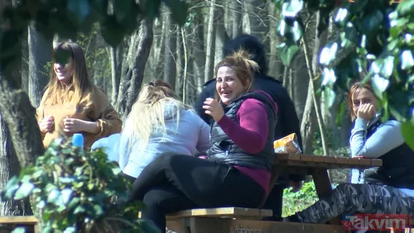 Koronavirüse karşı 'evde kal' uyarısını dinlemeyip Belgrad Ormanı'na akın ettiler - 8