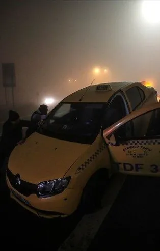 İstanbul’da yoğun sis kazalara neden oldu