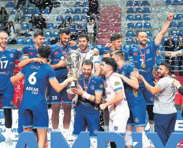 Şampiyonlar kupası Arkas’ın