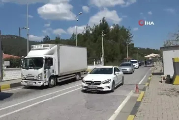 Marmaris’e bayram için 4 günde 40 bin araç girişi oldu
