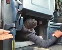 Otobüs şoförünün dikkati göçmen faciasını önledi