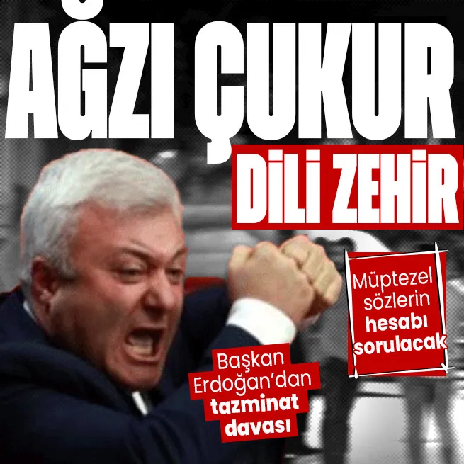 Başkan Erdoğandan CHPli Tuncay Özkana tazminat davası! Ankara Cumhuriyet Başsavcılığına şikayet dilekçesi
