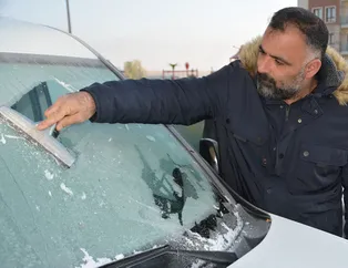 Doğu'ya kış erken geldi! Termometreler eksi dereceleri gösterdi