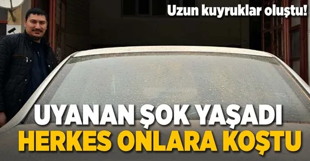 Oto yıkamacılarda uzun kuyruklar oluştu...