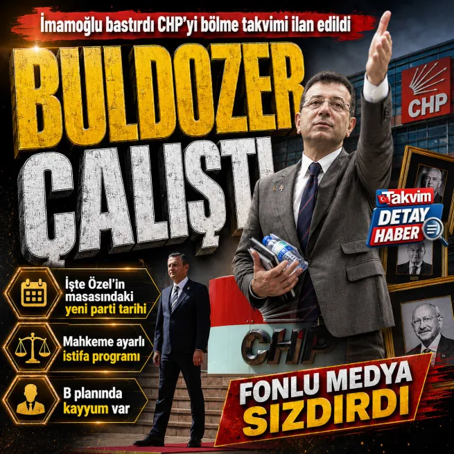 Özel ekibinin B planı devrede | CHPyi parçalamak için son tarih 20 Temmuz