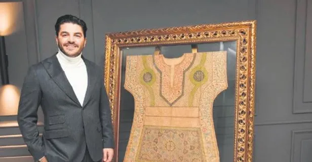 Uğur Akkuş, padişahların giydiği "Tılsımlı Gömleği" yurtdışından getirtti