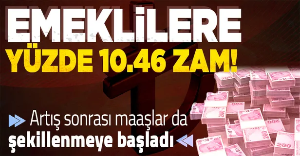 Emeklilerin gözü bu haberdeydi! Emekli maaşlarında yüzde 10.46 artış göründü: Emekliye çifte zam