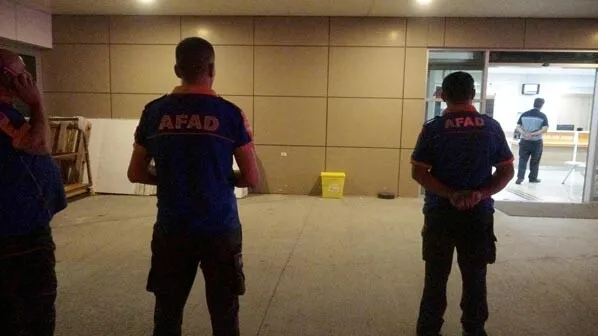 Araçtan düşen paketi hastaneye götürdü! AFAD harekete geçti-1