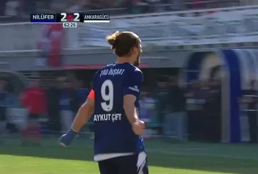 GOL | Bursa Nilüfer FK 2-2 MKE Ankaragücü