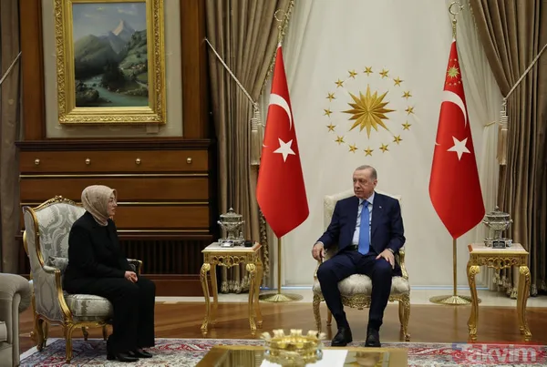 Başkan Erdoğan Sinan Ateş'in eşi Ayşe Ateş'i kabul etti! Görüşmenin perde arkası... "Kızlarım dün gece rahat uyudu" - 11