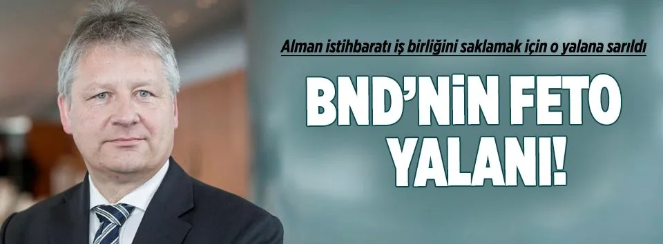 BND şefinin FETÖ takiyesi