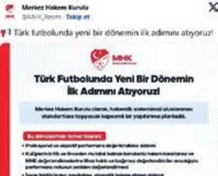 Türk futbolunda yeni dönem