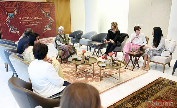 Emine Erdoğan, New York'taki Türkevi'nde Afrika tanıtım programına ev sahipliği yaptı - 17